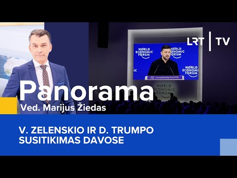 V. Zelenskio ir D. Trumpo susitikimas Davose | Panorama | 2026-01-22