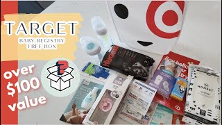 2023 Target FREE Baby Registry Welcome Box | Unboxing | VALUED OVER $100 With Coupons