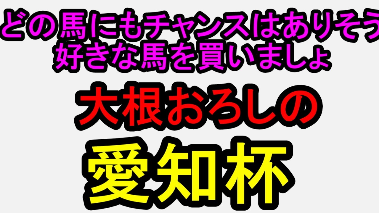 愛知杯2026！ここは自分が信じる馬を買いましょう【競馬予想】