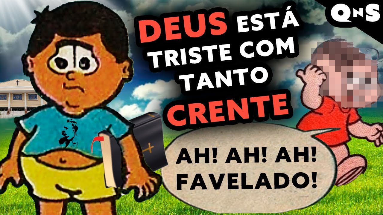 ESSE QUADRINHO EVANGÉLICO É MELHOR DO QUE A TURMA DA MÔNICA! Exposed filosófico de Dudão!!!