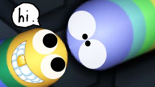 Slither.io EPIC Skin Change Mod Hunting Largest Snake In Slitherio! (Slitherio Funny Moments)