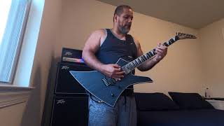 Video thumbnail for Peavey Invective 120 Head plus the 2x12 cab with the 4x12 cab raw sound. MASSIVE SOUND😱 by The Pete Metal Show