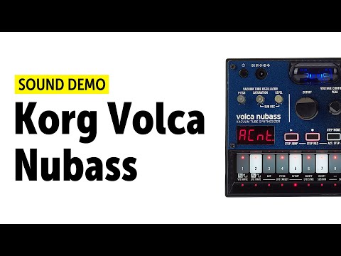 Korg Volca Nubass Sound Demo (No Talking)