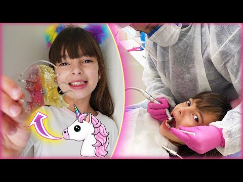 LAURINHA WILL WEAR UNICORN BRACES 🦄 JÉSSICA GODAR, LAURINHA AND HELENA