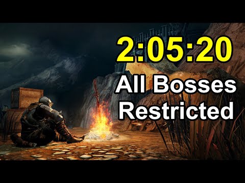Dark Souls 2 All Bosses Restricted Speedrun in 2:05:20 (World Record)