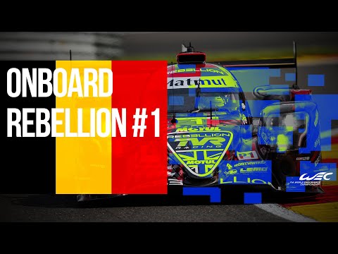 2019 TOTAL 6 Hours of Spa-Francorchamps: Rebellion Racing onboard lap during a wet FP3