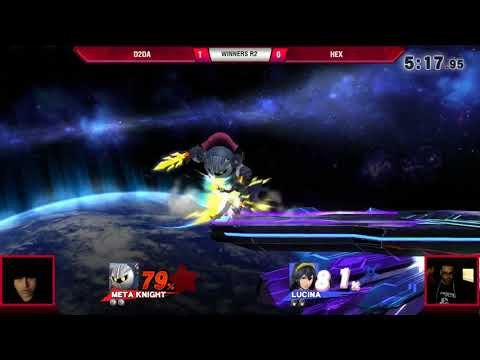 VS Weekly 8/3/17 - Winners R2 - D2da (MK) vs Hex (Lucina) - Smash 4