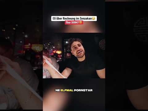 Eli über Rechnung im Zenzakan😳 | #crazy #twitch #realtalk #money #clips #rich #food #elias #fyp