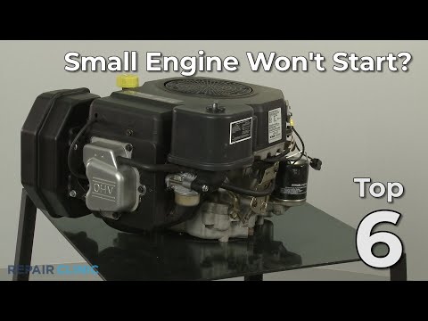 Top Reasons Small Engine Won't Start — Small Engine Troubleshooting