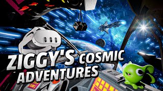 Ziggy's Cosmic Adventures - Meta Quest 3 Gameplay | First Minutes [No Commentary]