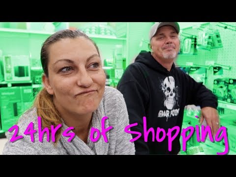 24 hrs shopping challenge for Christmas !Vlogmas 2018