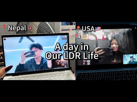 A Day in Our Long Distance Life | Nepal 🇳🇵 x USA 🇺🇸 | LDR Vlog Part 2