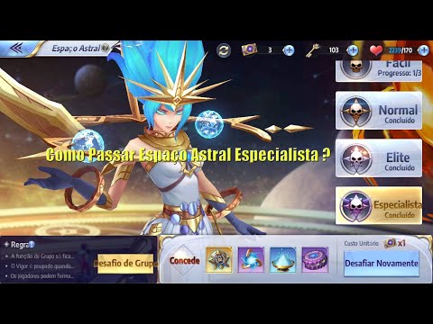 como passar espaço astral especialista - Saint Seiya Awakening