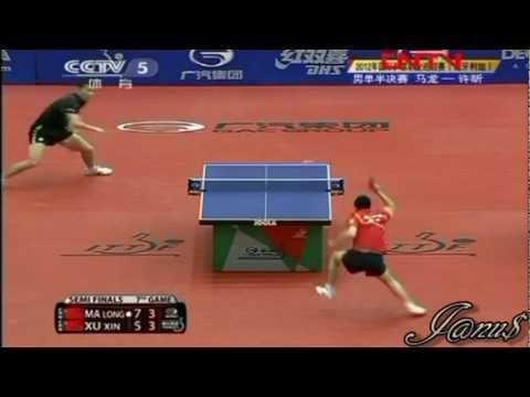 2012 Hungarian Open (ms-sf) MA Long - XU Xin [Full Match|Short Form]