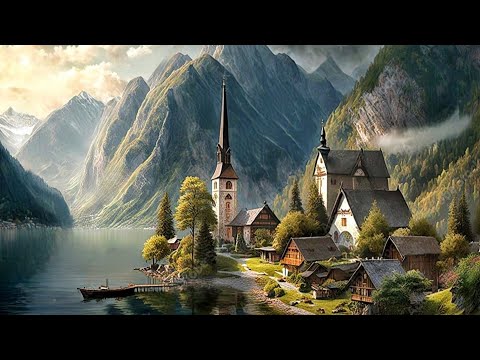 Hallstatt - As Aldeias Mais VISITADAS da Europa - Uma Jóia no Coração dos Alpes Austríacos