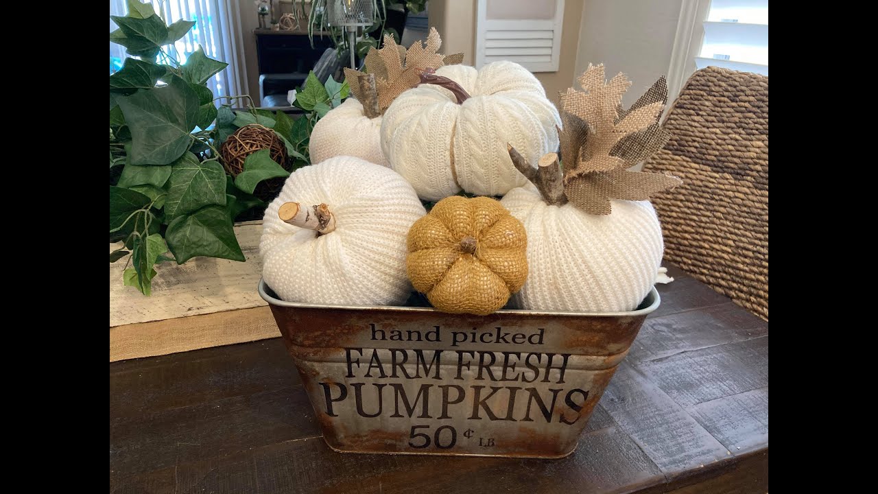 Sweater Pumpkins