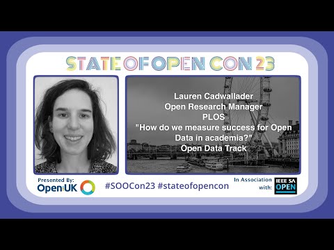How do we measure success for Open Data in academia? - YouTube