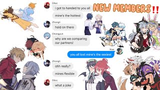 Who’s The Sexiest Bottom || Genshin Impact Group Chat