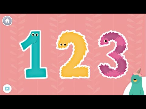 Numbers hunt 1 and 3 - Let's find the numbers 1 and 3 and count together - Let's count numbers 1 - 3