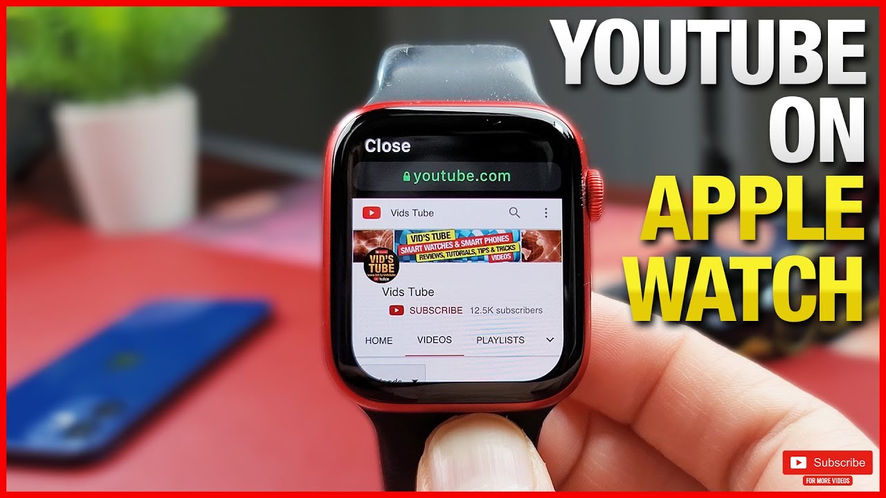 Watch videos on Apple watch Series 6!
