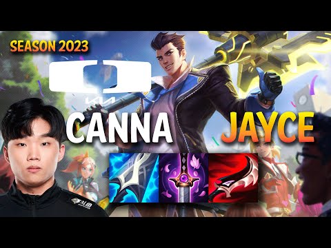 DK Canna JAYCE vs QUINN Top - KR Ranked