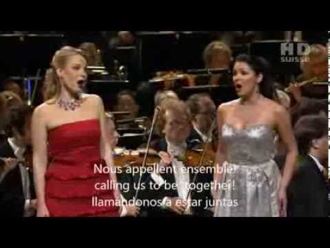 Leo Delibes Lakme Flower Duet - Dueto de las Flores Francais, English and Español subtitles