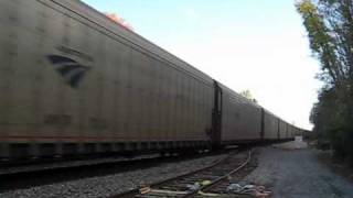 preview picture of video 'Amtrak at Cherry Hill Road, VA'