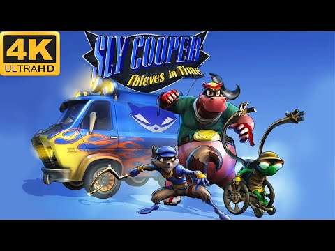 Sly Cooper: Thieves In Time - Full Game 100% All Collectibles Longplay Walkthrough 4K 60FPS