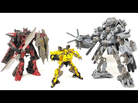 DNA Design DK 16 Gear Master Upgrade Kit SS Bumblebee Sentinel Prime & Blackout Review