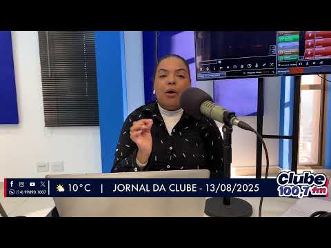 Jornal da Clube - 13/08/25 - Edição da Manhã