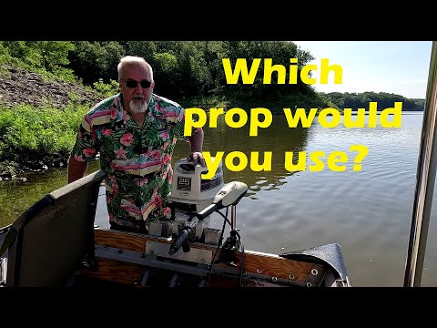 1990 Johnson 20hp prop test 11 pitch, 13 pitch, 15 pitch which is best for this outboard
