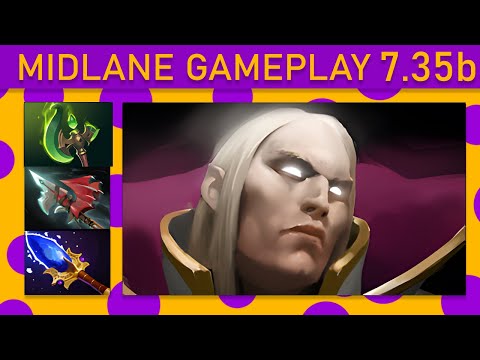 ⭐Bryle Invoker 20+ Kills! Mid Gameplay 7.35b - Dota 2 Top MMR