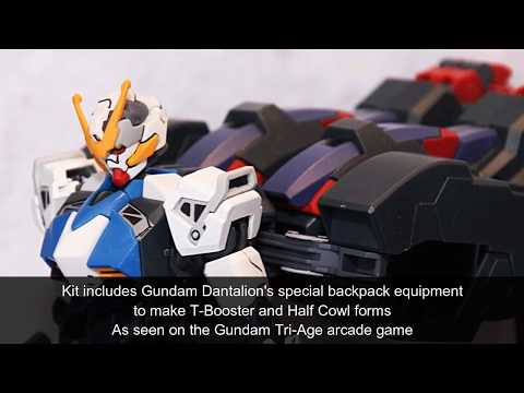 Preview HG 1/144 ASW-G-71 Gundam Dantalion [T-Booster / Half Cowl]