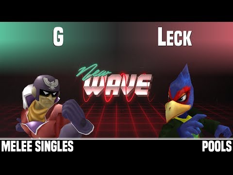 New Wave - G (Captain Falcon) vs Leck (Falco) - MELEE SINGLES - POOLS