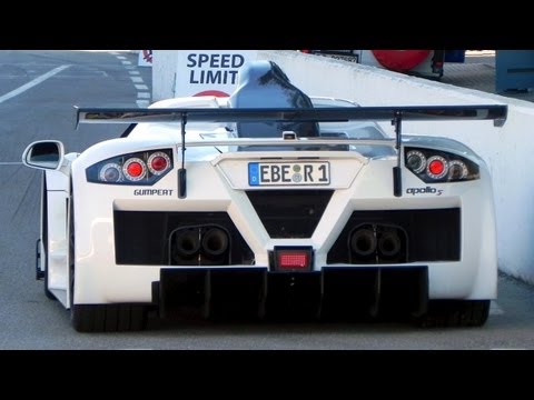 Gumpert Apollo S Sound - Start Ups, Revs & Fly Bys