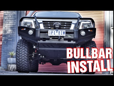 This NP300 Bullbar Is Epic! Ironman Bar Install And Review #ShedSessions #NP300