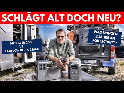 ALT gegen NEU - DJI Power 2000 vs  EcoFlow Delta 2 MAX - Vergleichstest