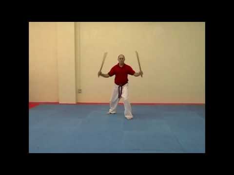 Modern Arnis MA80 DC 1 - Double Cane Anyo 1