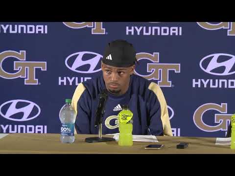 GT Football: #BGvsGT Student-Athletes Postgame Press Conference