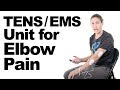 How to use a TENS / EMS Unit for Tennis Elbow & Golfer's Elbow Pain Relief - Ask Doctor Jo