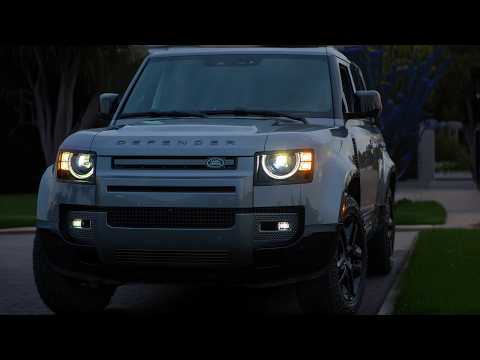 👉AT NIGHT: 2024 Land Rover Defender -- Interior, Exterior Lights Analysis & Night Drive