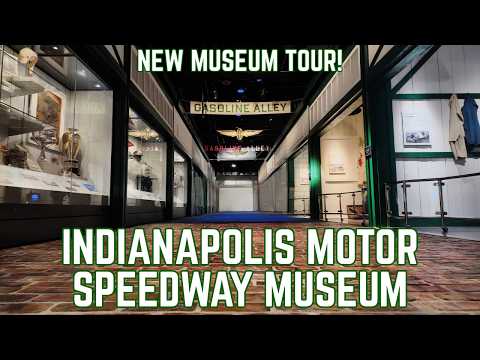 Inside the NEW Indianapolis Motor Speedway Museum 2025! Gasoline Alley + Immersive Tour (Part 1)
