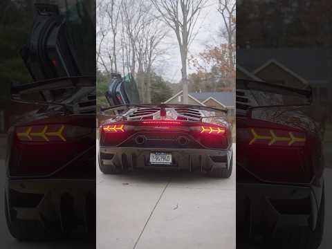 Thumbnail for Lamborghini SVJ Cold Start! #lamborghini #svj #automobile #luxurycars #richlifestyle by Lamborghini, Automobile, Luxury car, Car