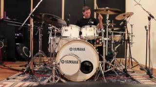 Video thumbnail for Happy by Pharrell Williams mashed with  Addicted To Bass - Yamaha Stage Custom Birch Drums by Darran Muller