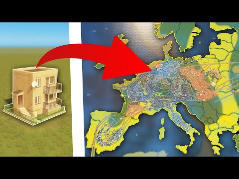 Jak zbudowałem NAJWIĘKSZE MIASTO w Europie w grze Cities Skylines