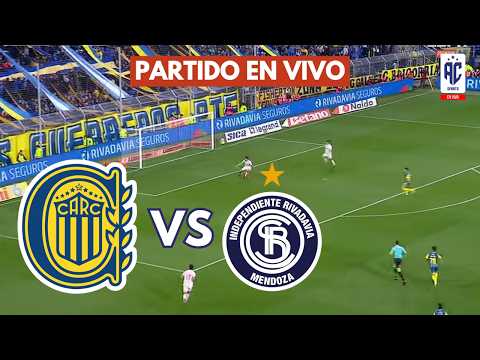 ROSARIO CENTRAL VS INDEPENDIENTE RIVADAVIA EN VIVO🚨 FUTBOL ARGENTINO⚽ FECHA 12🔥