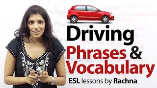 Phrases to talk about ‘Driving’ in English - Free English Lesson