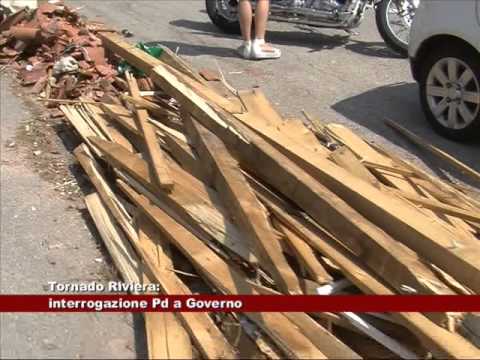 Tornado in Riviera: interrogazione PD a Governo centrale 18.11.2015