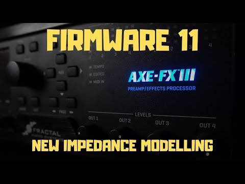 Axe-Fx III Firmware 11 Beta