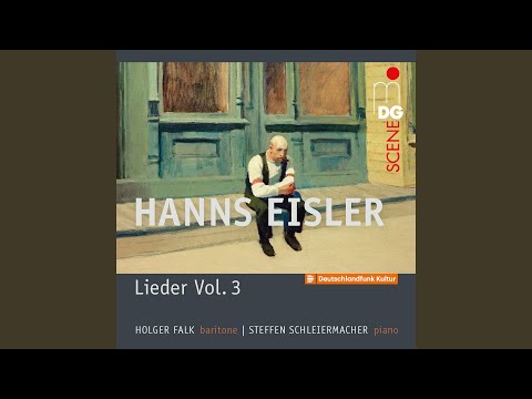 Hollywooder Liederbuch für Baritone und Klavier, No. 16 "Die Maske des Bösen"
